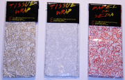 TISSUE - PRINTED - LACE - RESALE - 4 SH/PK