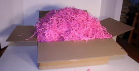 TISSUE SHREDS - 10 POUND - BOXED