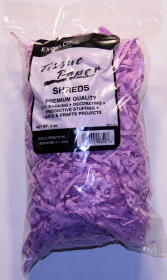 TISSUE SHREDS - LILAC - 2 OUNCE BAG