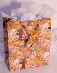 GIFT BAG - BABY - JUMBO -   22'' X 17'' X 8.5''