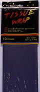 TISSUE RESALE PACK - NAVY BLUE - 10 SH/PK