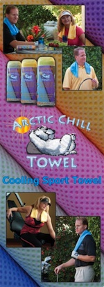 Arctic Chill Towels Banner