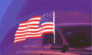 American FLAG (Car Window)