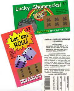 Guaranteed Winner Scratch-off Lottery Tickets