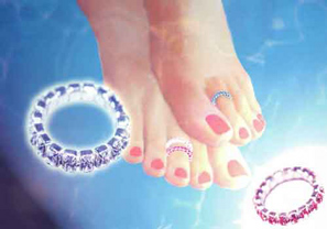 Toe RINGs (Rhinestone S-t-r-e-t-c-h)