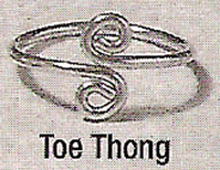 Toe Ring 12-Karat Gold (Toe Thong)