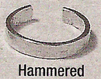 Toe Ring 12-Karat Gold (Hammered)