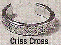 Toe Ring 12-Karat Gold (Criss Cross)