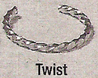 Toe Ring 12-Karat Gold (Twist)