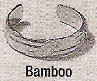Toe Ring 12-Karat Gold (Bamboo)