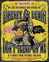 Dont Tread on Me-Warning Tin Metal SIGN