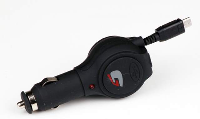 Retractable Car Charger Micro USB/Android