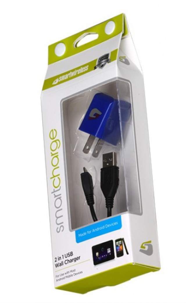 2 in 1 Home Charger Micro USB/Android