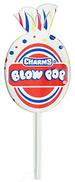 Charms Blow Pop DeSIGN Die Cut TIN SIGN - Rustic Wall Decor SIGNS