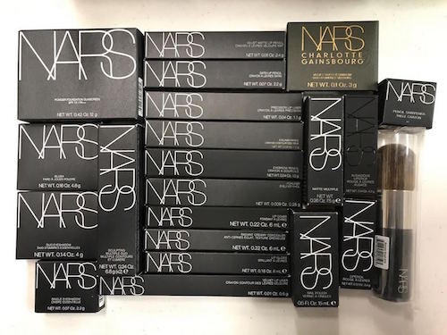 WHOLESALE ASSORTED NARS COSMETICS LOT BOXED - ASSORTED - 50 PIECE