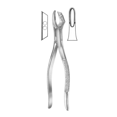 MONTFORT 18 CM Forcep, Crown ReMover Forceps, Dental InstruMents