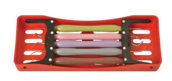 Dental Scaler 5 pcs LM Silicon HANDLE with sterilization tray