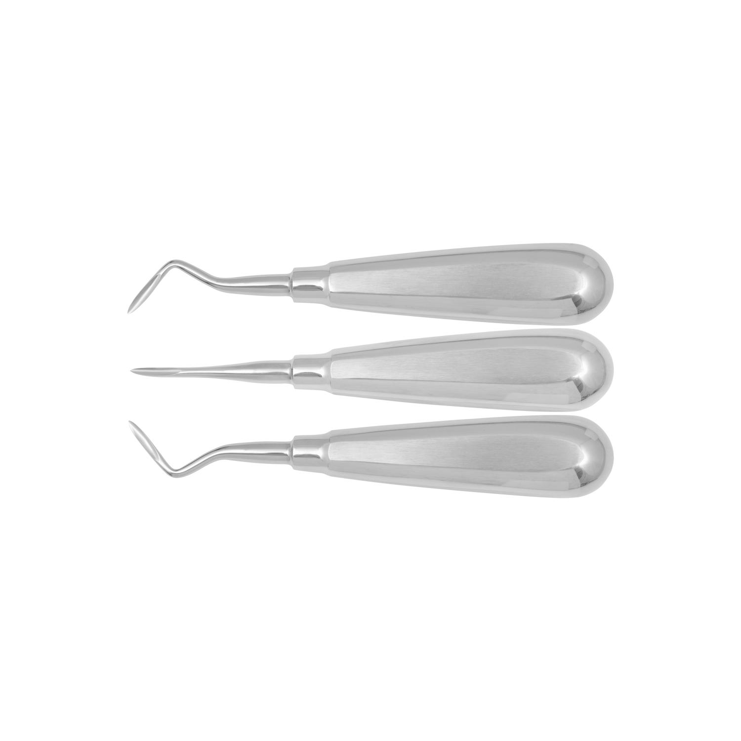 Dental elevator Flohr set of 3 PCs, Dental Instruments