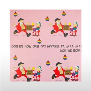 GAY APPAREL CHRISTMAS -  Wrapping Paper