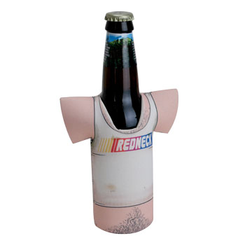 Sweaty Hairy Trashy Redneck - Beer Bottle Holder- NASCAR Fans