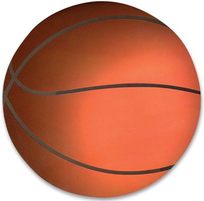 '' BASKETBALL '' CAR MAGNETIC DECAL MAGNET - NEW ITEM!