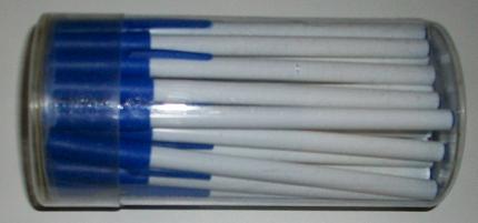 TUBE OF BLUE INK PENS