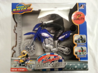 Super Motocross Motorcycle racer