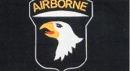 3X5 101ST Airborne Black FLAGS