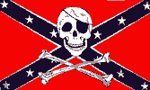 3X5 REBEL PIRATE FLAG