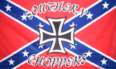 3X5 REBEL  SOUTHERN CHOPPER FLAGS