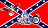 3X5 REBEL Eagle Motorcycle FLAGS