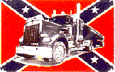 3X5 REBEL Truck FLAGS