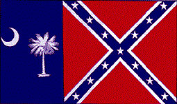 3X5 REBEL South Carolina FLAGS