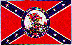 3X5 Rebel The South Will Rise Again FLAGS