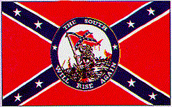 3X5 REBEL The South Will Rise Again FLAGS