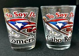 SHOT GLASSES WITH TOWNS OF PR