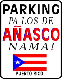 PUERTO RICO PARKING SIGNS