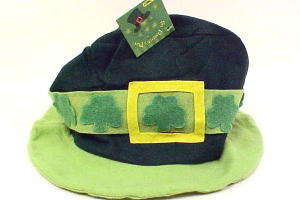 ''ST PATRICK'S DAY SHAMROCK  FELT  DERBY''