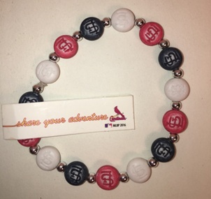 CARDINALS ELASTIC BRACELET LICENSED