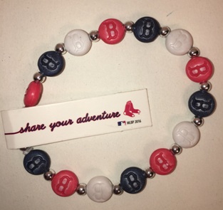 BOSTON RED SOX ELASTIC BRACELET LICENSED