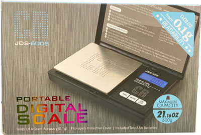 600G POCKET SCALE FOR JEWELRY AND PRECIOUS STONES