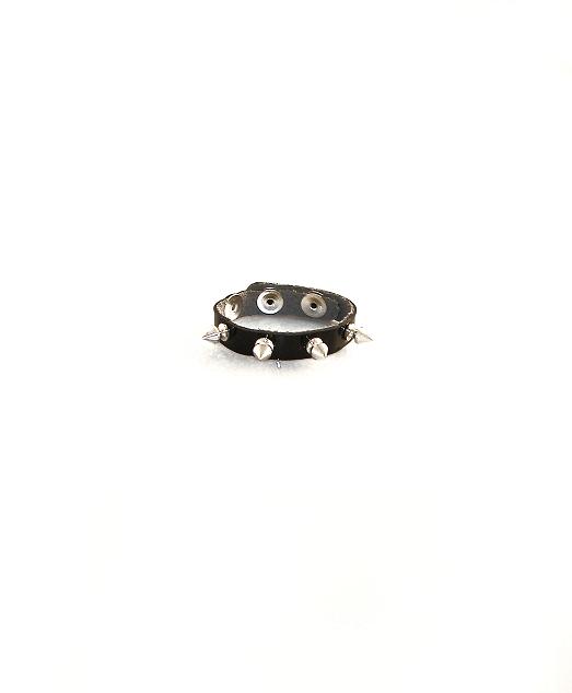 Patent LEATHER Spike C-Ring.