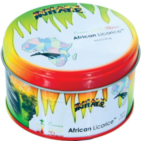 INHALE HOOKAH TOBACCO LICORICE FLAVOR 125GRAM TIN