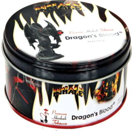 INHALE HOOKAH TOBACCO DRAGON BLOOD  FLAVOR 125GRAM TIN