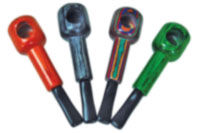ASSORTED WOOD PIPES IN ASSORTED COLORS