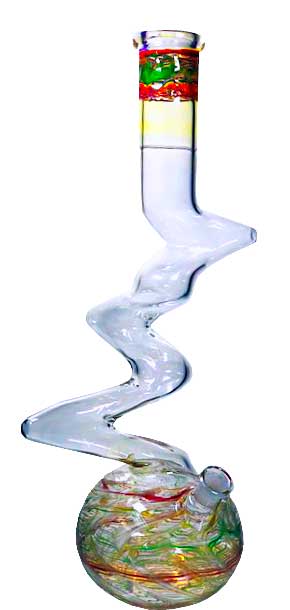 16'' Tall Zhong WATER PIPE, Made in the U.S.A