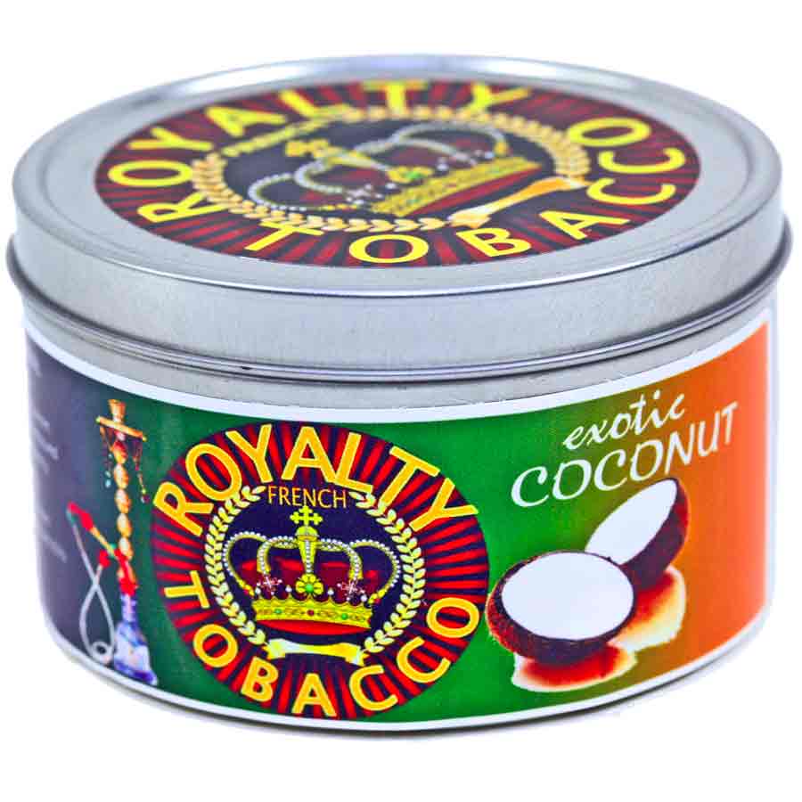 ROYALTY HOOKAH TOBACCO COCONUT FLAVOR 100G.