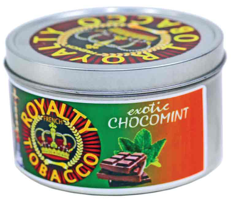 ROYALTY HOOKAH TOBACCO CHOCOMINT FLAVOR100G.