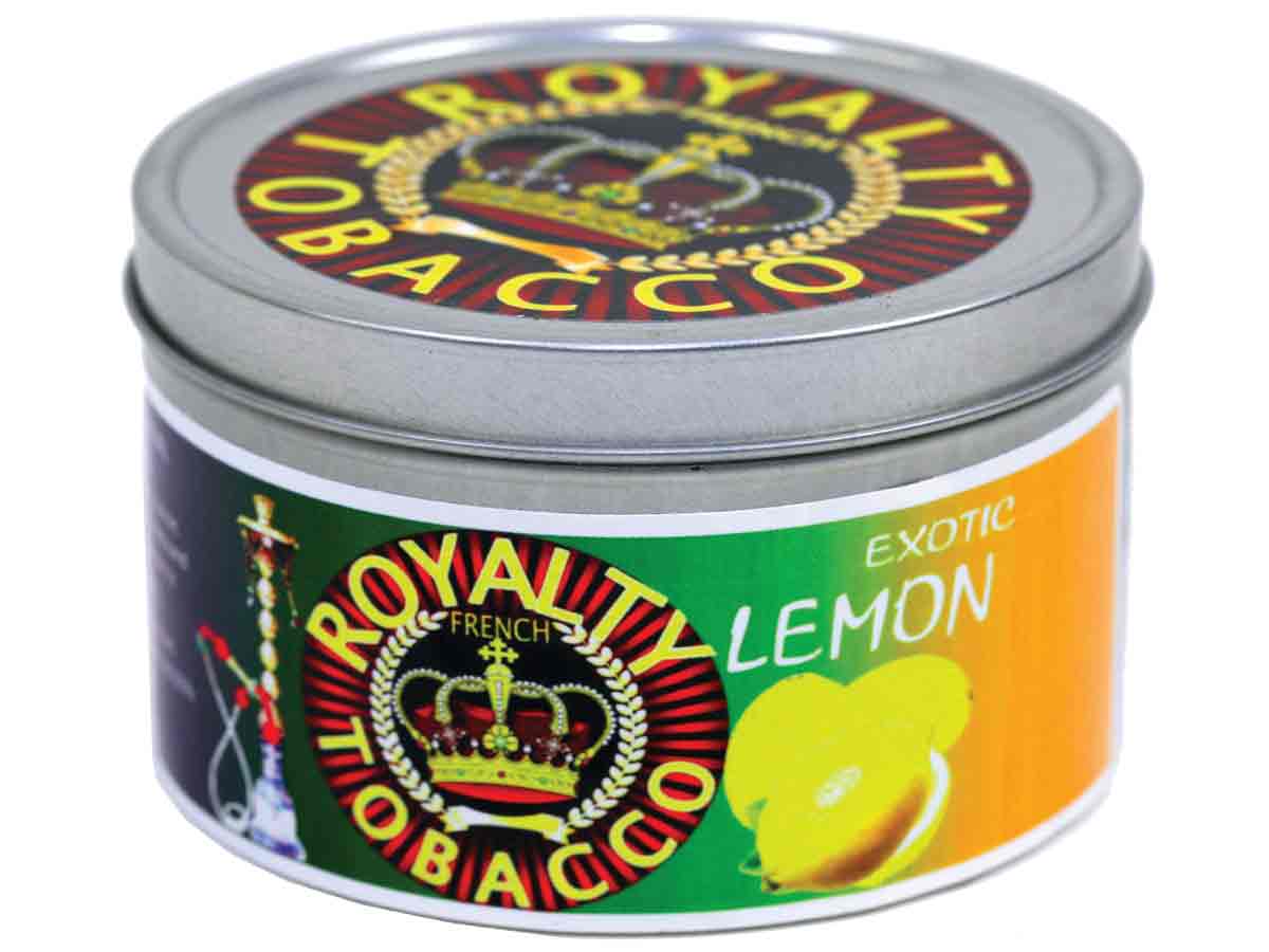 ROYALTY HOOKAH TOBACCO LEMON FLAVOR 250G.