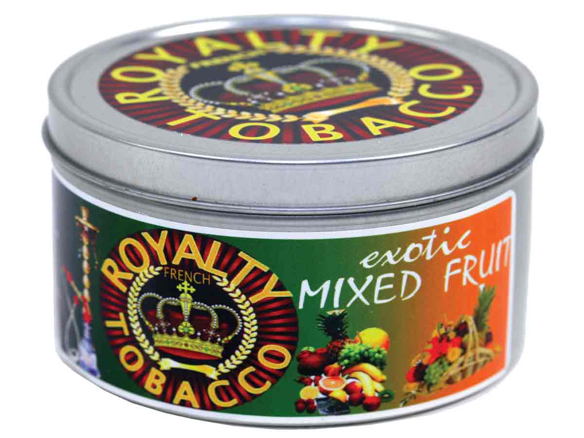 ROYALTY HOOKAH TOBACCO MIX-FRUIT FLAVOR 100G.